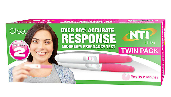 4-Pack of Midstream Pregnancy Tests from Discount Experts