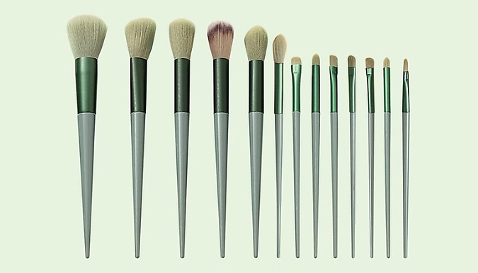13-Piece Makeup Brush Beauty Set - 6 Colours. at Discount Experts