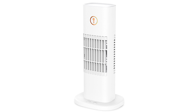 2-in-1 Tower Desktop Fan & Humidifier - 2 Colours at Discount Experts