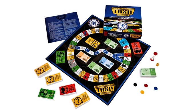 Chelsea Football Club Taxi Board Game at Discount Experts
