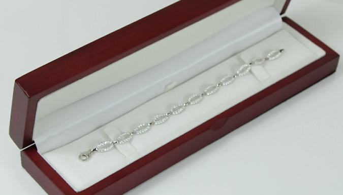 Marquise Shape Created Diamond Bracelet at Discount Experts