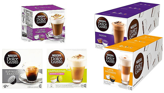 48 Nescafe Dolce Gusto Pods - 7 Options from Discount Experts