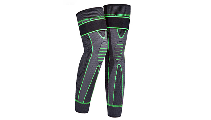 Long Warm Thermal Heated Non-Slip Knee Pads from Discount Experts