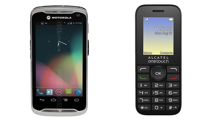 Motorola TC55 Unlocked or Alcatel 1016G EE Network from Discount Experts
