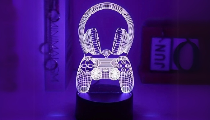 3D Gaming Atmosphere Light - 8 Designs from Discount Experts