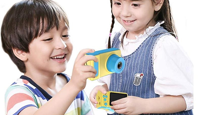 Kids 1080p HD Camera & Video Recorder + Optional 16GB Memory Card at Discount Experts