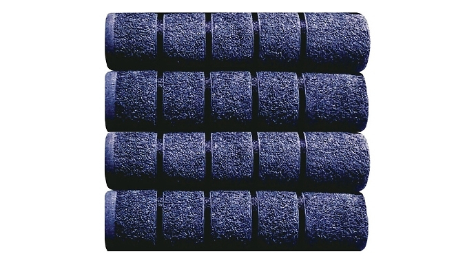 2 or 4-Pack Jumbo Pure Cotton Bath Towels - 10 Colours from Discount Experts
