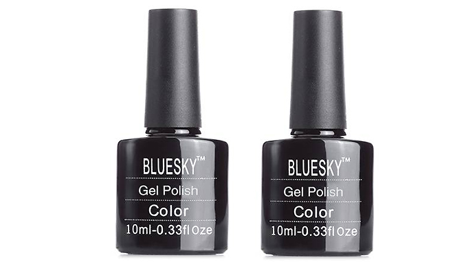 Set of 2 Bluesky Gel Nail Polishes
