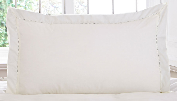 Lucinda Ivory Pillowcase or Duvet Set - 4 Sizes at Discount Experts