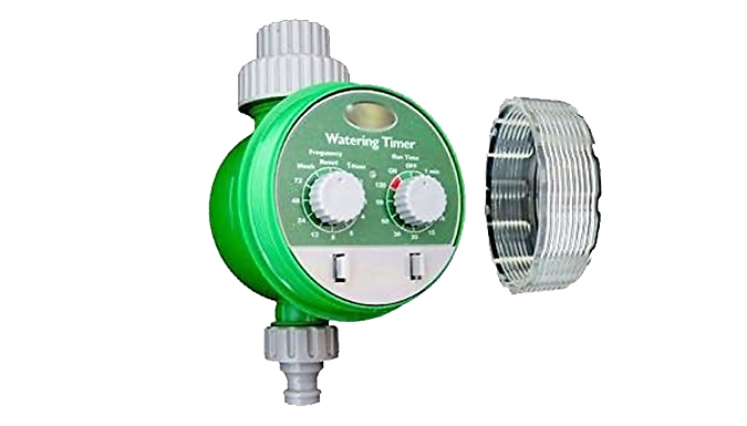 Automatic Garden Hose Irrigation Watering Timer from Discount Experts