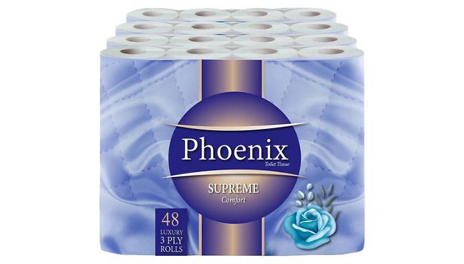 12 to 120-Pack Phoenix Soft Supreme Luxury Toilet Rolls from Discount Experts