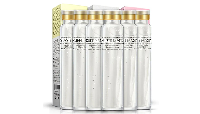 1, 3 or 5 Bio Aqua Firming Collagen Hyaluronic Acid Mask from Discount Experts