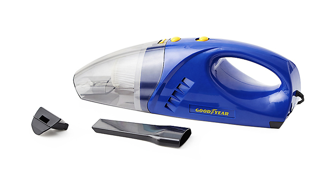Goodyear 60W Wet & Dry Car Vacuum Cleaner from Discount Experts