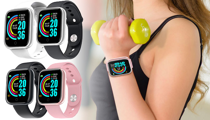 15-in-1 Smart Watch with Calorie & HR Tracker - IOS Compatible. at Discount Experts