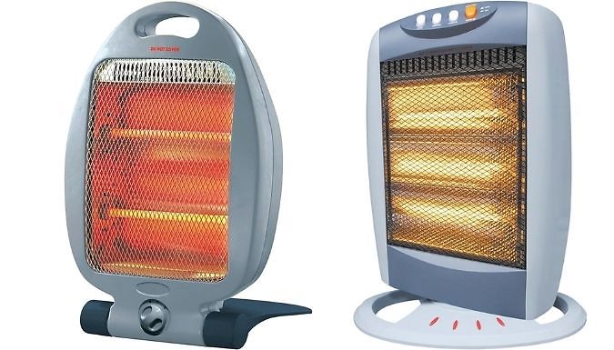 Halogen Heaters - 800W or 1200W at Discount Experts