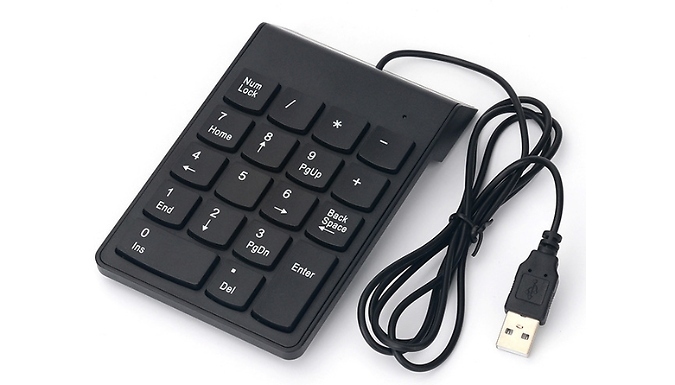 USB Numeric Password Keypad - 2 Options, 2 Colours. at Discount Experts