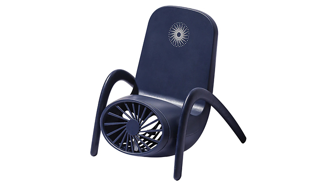 USB Phone Holder Desk Fan - 3 Colours from Discount Experts