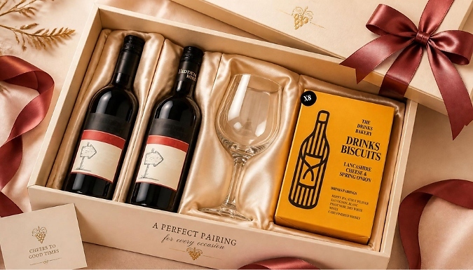 Deluxe Red Wine Gift Box