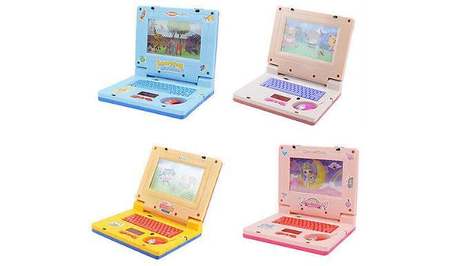 Kids Simulation Notebook Toy With Light And Music - 4 Colours from Discount Experts