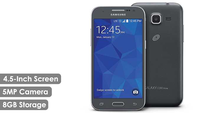 Core Prime Samsung Galaxy Core Prime 4.5-Inch 8GB