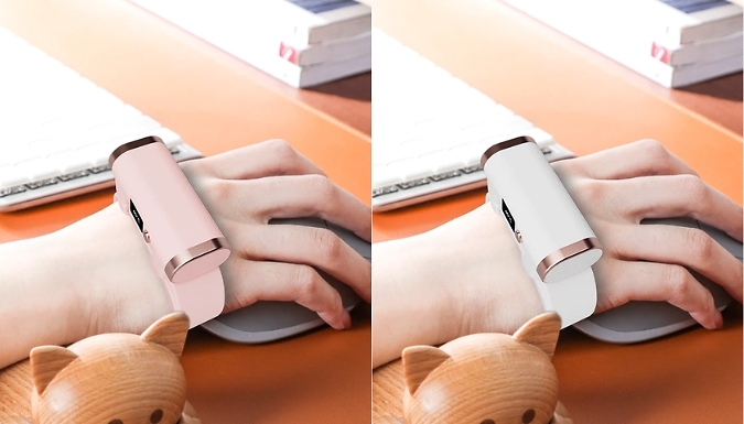 Rechargeable Electric Hand Warmer Bracelet - 5 Colours from Discount Experts