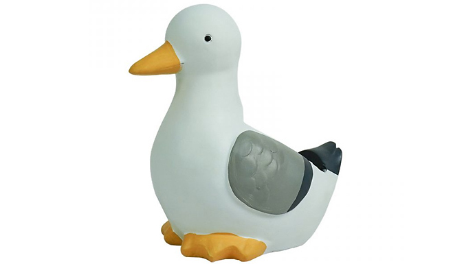 Solar Powered Garden Seagull Light from Discount Experts