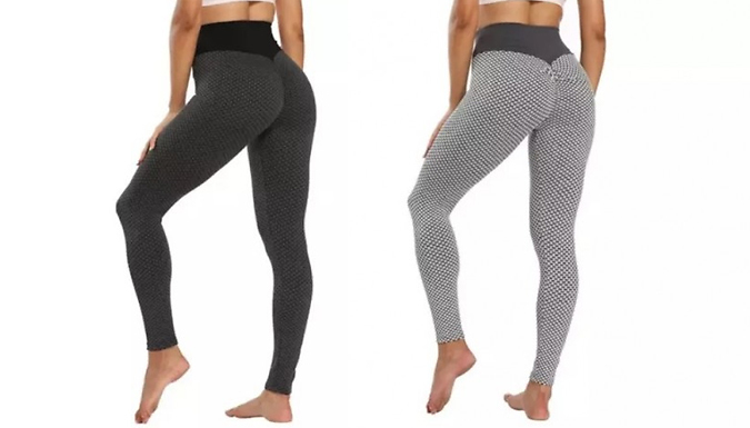 Butt-Supporting Yoga Pants - 2 Colours & 5 Sizes from Discount Experts