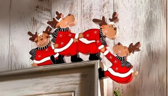 Christmas Door Frame Decoration - 9 Designs at Discount Experts