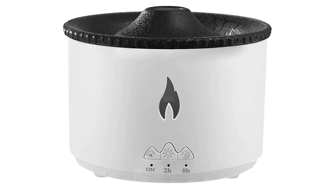 Volcano Flame Effect Portable Diffuser at Discount Experts