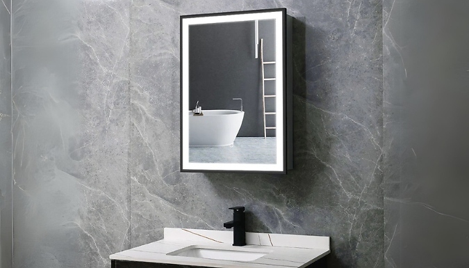 Touch Sensor LED Bathroom Mirror Cabinet Touch Sensor LED Bathroom Mirror Cabinet