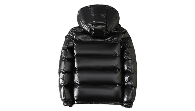 Shiny Style Padded Puffer Jacket - 3 Colours & 5 Sizes at Discount Experts