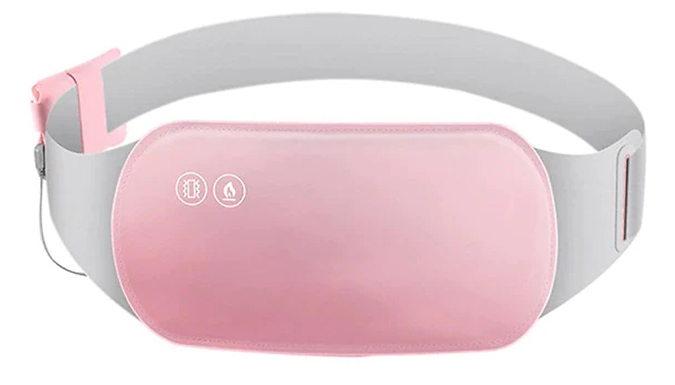USB Period Pain Relief Heated Belt - 2 Colours at Discount Experts