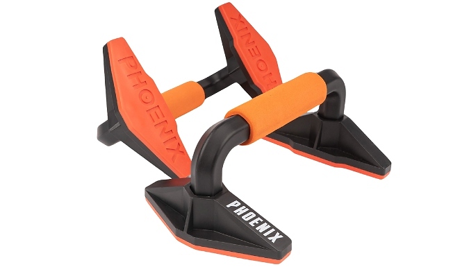 Phoenix Fitness Push-Up Bars - Whole Body Workout. at Discount Experts