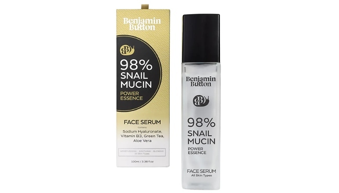 Benjamin Button Advanced 98% Snail Mucin Serum - 100ml at Discount Experts