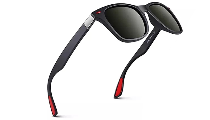 Classic UV Polarised Sunglasses With Case - 3 Colours at Discount Experts