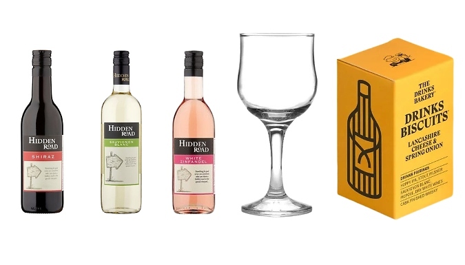 Red, White & Rose Wine Deluxe Gift Hamper