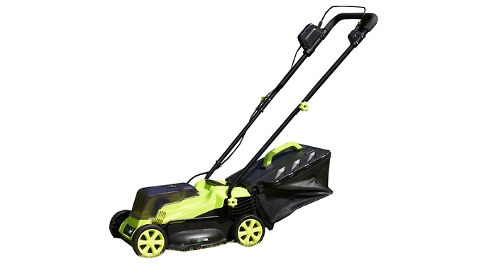 AeroTek 20V Cordless Lawnmower with 40L Bag AeroTek 20V Cordless Lawnmower with 40L Bag