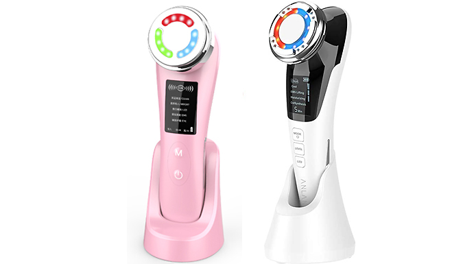 Facial Beauty 'Rejuvenating & Tightening' Device - 2 Designs & 2 Colours at Discount Experts