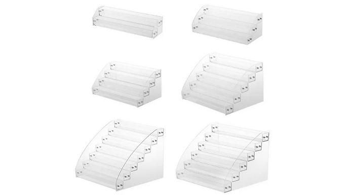 Acrylic Nail Polish Organising Unit - 2-7 Tiers from Discount Experts