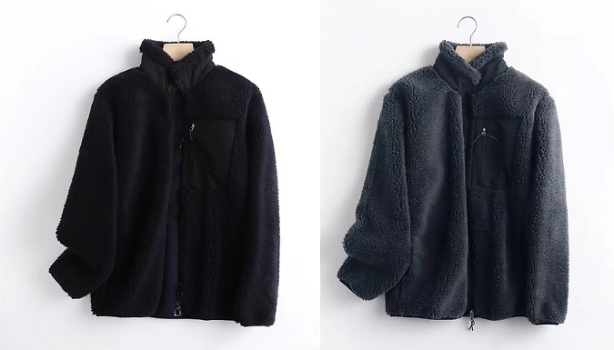 Unisex Windproof Imitation Cashmere Coat - 7 Colours, 5 Sizes from Discount Experts