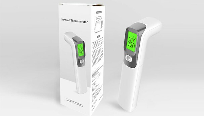 NextGen Non-Contact Thermometer with LCD Display from Discount Experts
