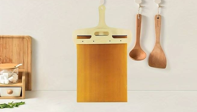 Non-Stick Sliding Pizza Spatula with Handle - Small or Medium from Discount Experts