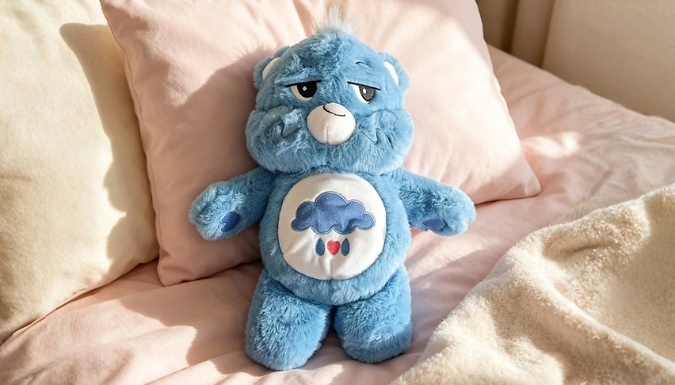 Heart Bear Breathing & Soothing Plush Toy