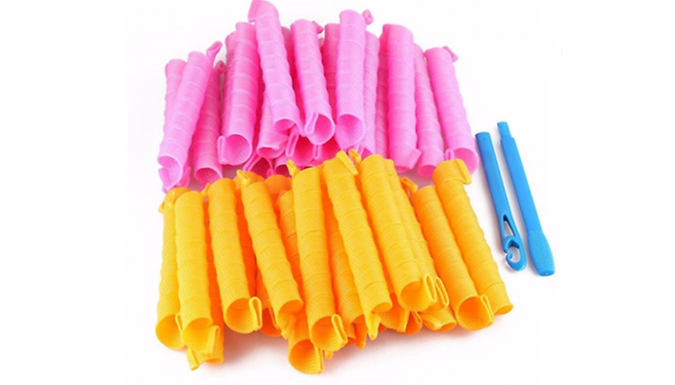 Magic Heatless Hair Curling Tool Set at Discount Experts