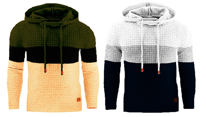 Pullover Winter Hoodie - 4 Colours and 5 Sizes from Discount Experts