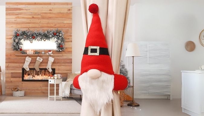 Christmas Themed Curtain Clasps - 4 Designs. from Discount Experts