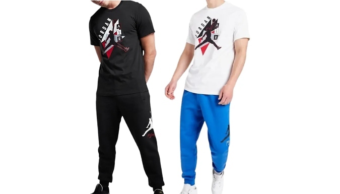 Men's Nike Air Jordan Graphic T-Shirt - 2 Colours & 4 Sizes at Discount Experts