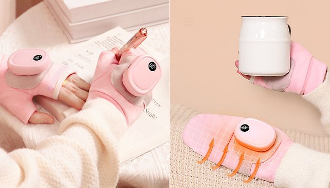 Intelligent Thermal Power Heating Gloves - 2 Colours at Discount Experts