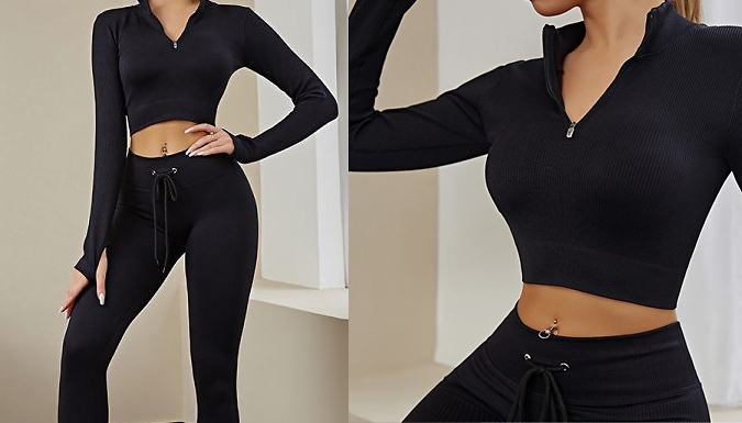 Streamline Seamless Yoga Set - 7 Colours & 3 Sizes from Discount Experts