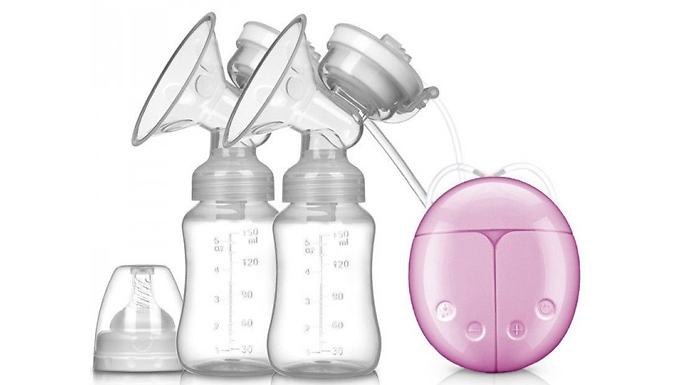 Electric Double Breast Pump - 3 Colours at Discount Experts